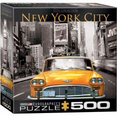 Puzzle 500 piese New York City Yellow Cab foto