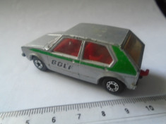 bnk jc Lesney Matchbox Superfast no 7 VW Golf - 1976 foto