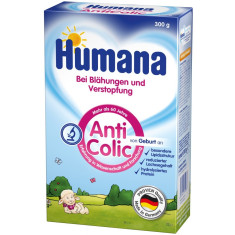 Lapte praf Humana Anticolic de la nastere 300 g foto