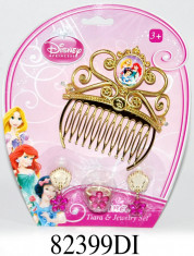 Set diadema si bijuterii (4 piese) - Disney 3 New Princess foto