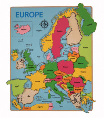 Puzzle - incastru Europa foto