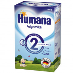 Lapte praf Humana 2 de la 6 luni 600 g foto