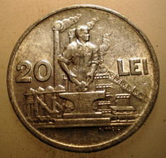 1.154 ROMANIA RPR 20 LEI 1951 foto