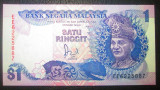 Malaezia : 1 ringgit ND (1986 - 1989 ) . UNC (bancnota necirculata )
