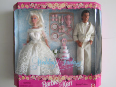 Barbie $ Ken Wedding Fantasy-Fantezie Nunta Gift-Cadou Set Special Edition-1996 foto