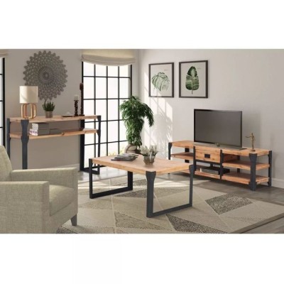 Set Mobilier De Sufragerie 3 Piese Lemn Masiv De Acacia Arhiva