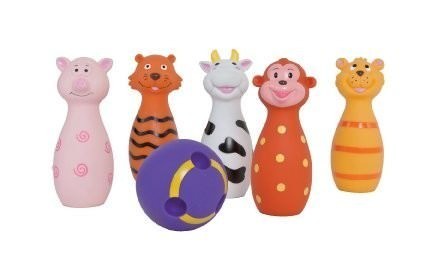 Ludi set de popice Soft cu animalute Ludi set de popice Soft cu animalute
