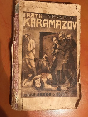 Fratii Karamazov, Volumul I, editie interbelica foto