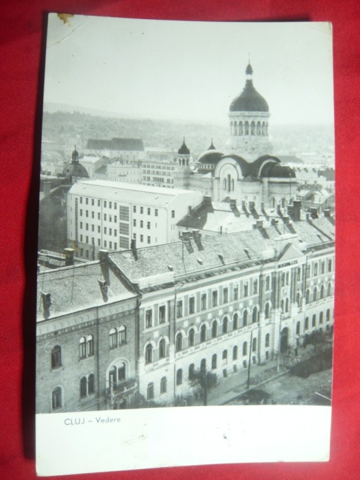 Ilustrata - Cluj- Vedere - RPR 1961