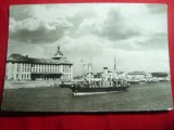 Ilustrata Galati - Vedere din Port- circulat 1958