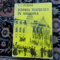 T. T. Burada - Istoria teatrului in Moldova