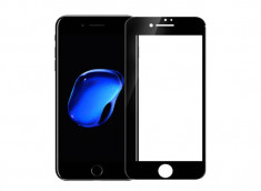 Folie din sticla, Apple iPhone 7/8, Ecran complet 3D negru foto