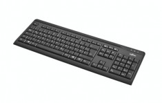 Tastatura Fujitsu KB410, USB, layout Romana, neagra foto