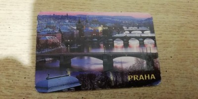 D3 - Magnet frigider - tematica turism - Cehia 2 foto
