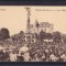 PLOIESTI MONUMENTUL VANATORILOR ADUNARE CIRCULATA 1917 POSTA GERMANA FELDPOST