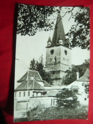Ilustrata - Vedere din Cisnadie circulat 1967 foto