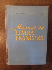 MANUAL DE LIMBA FRANCEZA -MATEI CRISTESCU foto