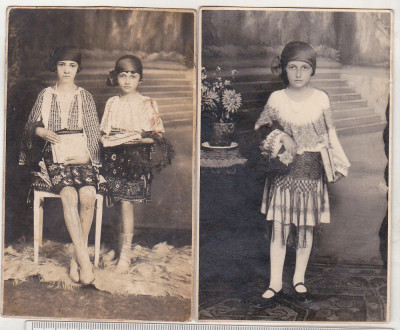 bnk foto - Fete in costume populare - Braila 1929 foto