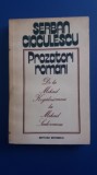 myh 712 - PROZATORI ROMANI DE LA M KOGALNICEANU LA M SADOVEANU - S CIOCULESCU 77