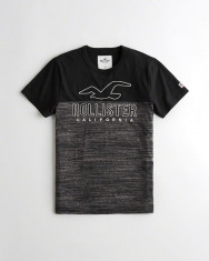 Tricou Hollister negru mas L-Lichidare stoc!! foto