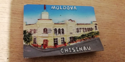 M3 C2 - Magnet frigider - Tematica turism - Moldova 3 foto