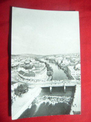 Ilustrata - Oradea -Pe Malul Crisului -1965 RPR Ed. Meridiane foto
