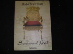 SCAUNUL GOL-RABI NAHMAN- foto