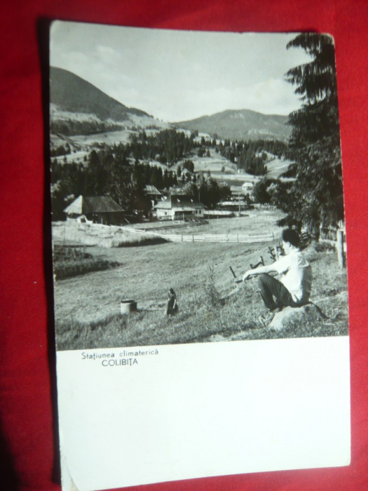 Ilustrata -Statiunea Climaterica - Colibita circulat 1963