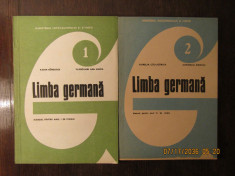 LIMBA GERMANA -ANUL I , II DE STUDIU ( 2 VOL ) foto