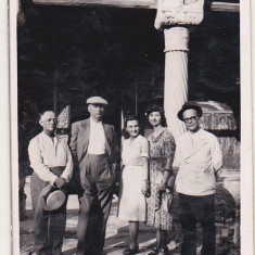 bnk foto - Grup de excursionisti la Manastirea Cozia - 1939