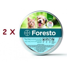 2 X Zgarda Foresto S (38 cm) - pentru caini sub 8 kg si pisici foto