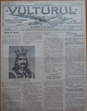 Ziarul Vulturul , foaie pentru educatie nationala , nr. 122 din 1909 , Carol I