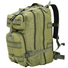 Rucsac in stil militar, 50 L, verde masliniu foto