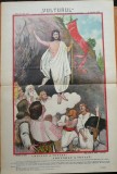 Cumpara ieftin Ziarul Vulturul , nr. 102 din 1908 , cromolitografie mare ; Domnul Iisus