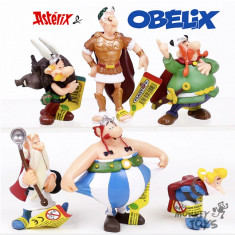 Set 6 figurine / jucarii din colectia Asterix si Obelix foto
