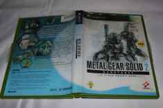 [XBOX] Metal Gear Solid 2 Substance - joc original Xbox clasic foto