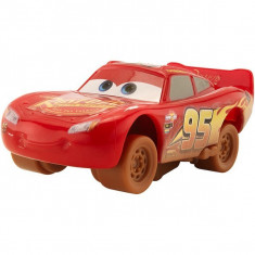 Masinuta mecanica Fulger McQueen Crazy 8 Crashers Cars 3 foto