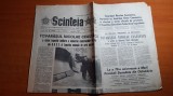 ziarul scanteia 7 noiembrie 1987-foto ,constructii noi in orasul harlau,jud.iasi