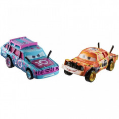 Set de masinute metalice Blind Spot si Pushover Disney Cars 3 foto