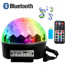 Glob cu lumini,Bluetooth si telecomanda foto