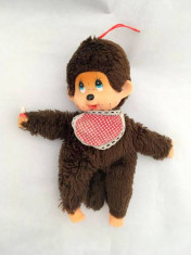 Jucarie plus maimutica Monchhichi (kiki), moncicci, moncici, 22 cm foto