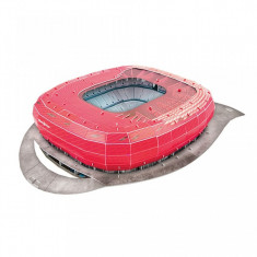 Nanostad Puzzle 3D Stadion Allianz Arena FC Bayern Munchen foto