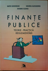 FINANTE PUBLICE. Teorie, practica, reglementari - Gheorghe, Alexandru foto