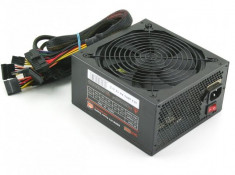 Sursa TECHSOLO 650W STP-650 REV B, 6+2 PCI-Express, PFC, Eficienta 82% foto