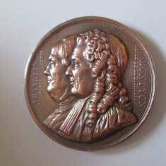 Rara! Medalia franceza a societatii Franklin si Montyon 1833