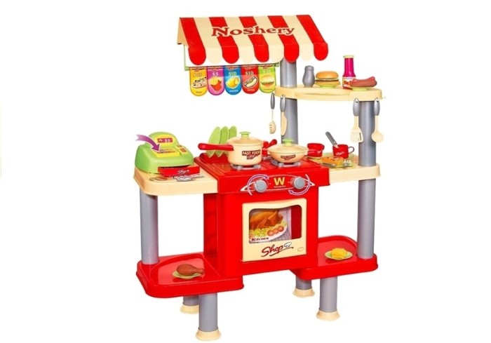 Tejghea fast food cu casa de marcat Tejghea fast food cu casa de marcat
