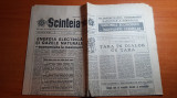 Ziarul scanteia 12 noiembrie 1987-articol si foto cu orasul alexandria