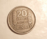 ALGERIA 20 FRANCI 1956, Africa