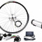 Kit conversie bicicleta electrica 36v 350w (roata fata); Baterie 10A inclusa