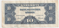 GERMANIA 10 Mark 1949 VF foto